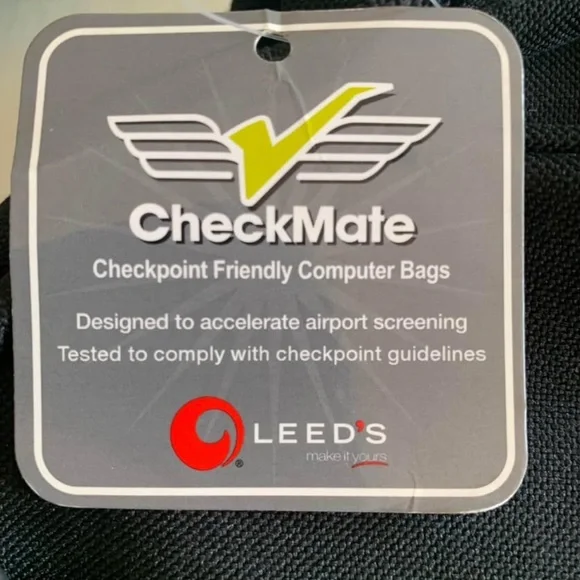 Checkmate Backpack Laptop Security Backpack NEW - Picture 2 of 6